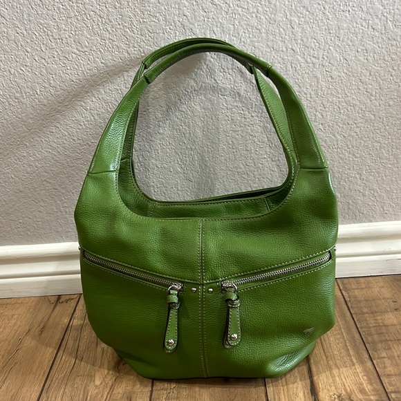 Tignanello Handbags - Tignanello leather hobo bag Green